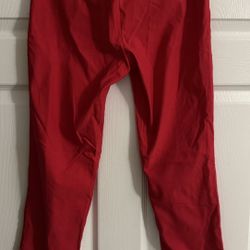 -Victoria Secret (PINK)Leggings & Red New With Tags 7/8 Length Pants 