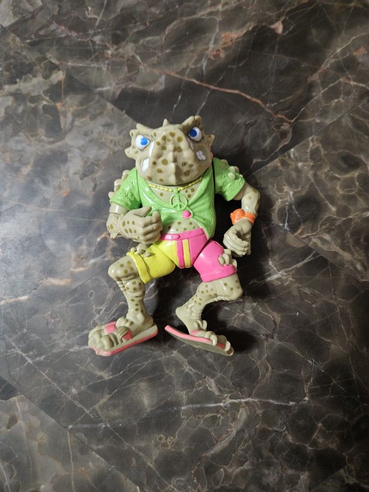 Vintage TMNT Teenage Ninja Turtles Napoleon Bonafrog 1990 Playmates