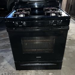 Amani Stove and microwave set black