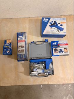 Kreg cabinet making package.