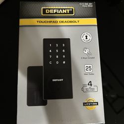 Touchbold Deadbolt 