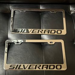Brand New Silverado License Plate 