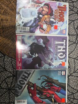 Marvel Thor Comic Book Lot of 3
