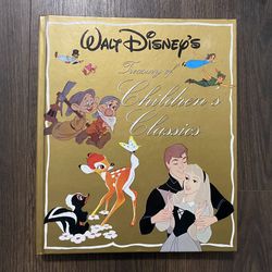 Vintage Walt Disney’s Treasury of Children’s Classics Hardback Book