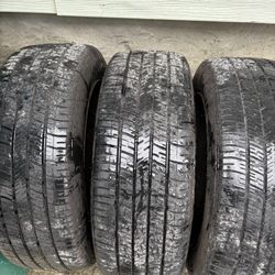 4 205/55/r16 5x114.3 goodyear 95% thread left