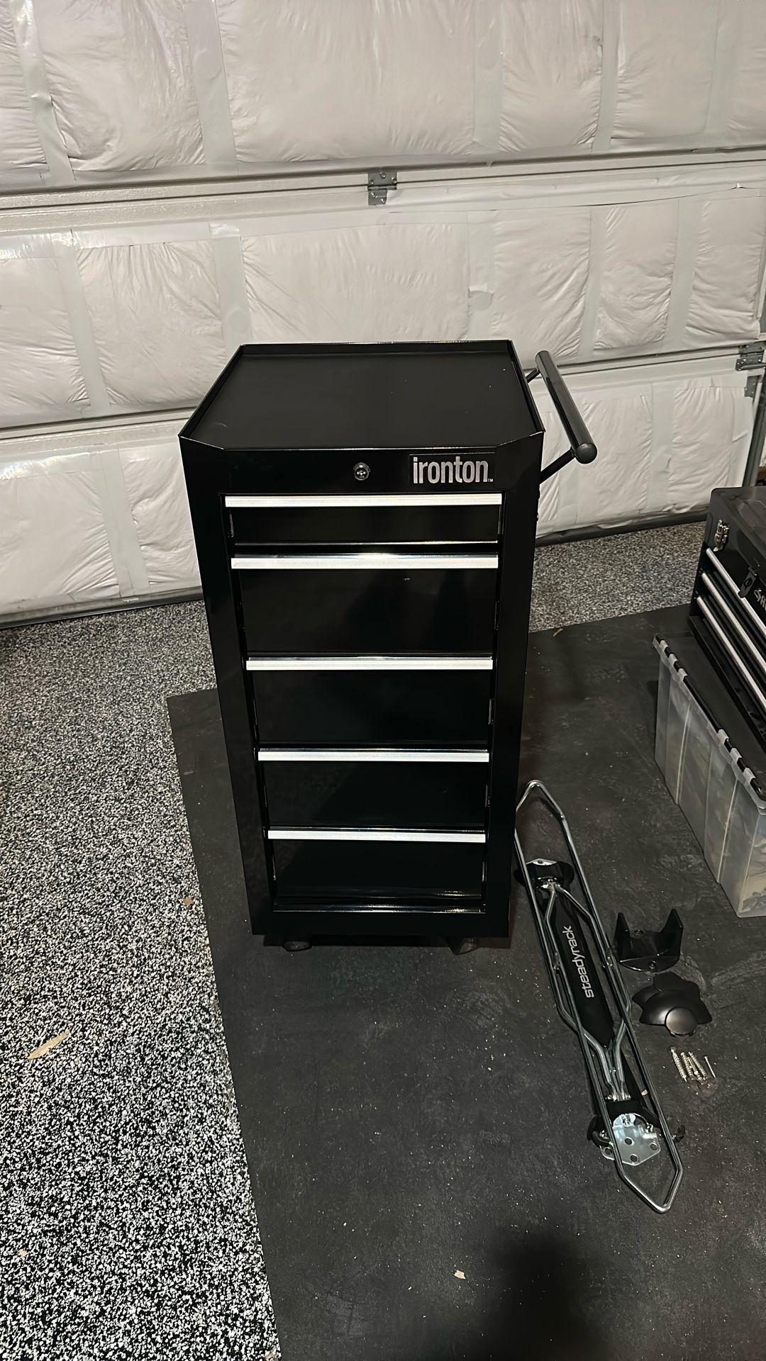 Ironton 5-Drawer Rolling Tool Cabinet