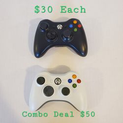 Xbox 360  Original Controllers Tested&Working 100% Great Condition Available Today