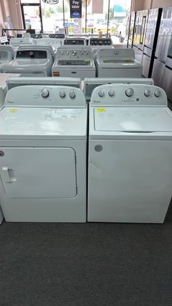 Whirlpool washer and dryer set