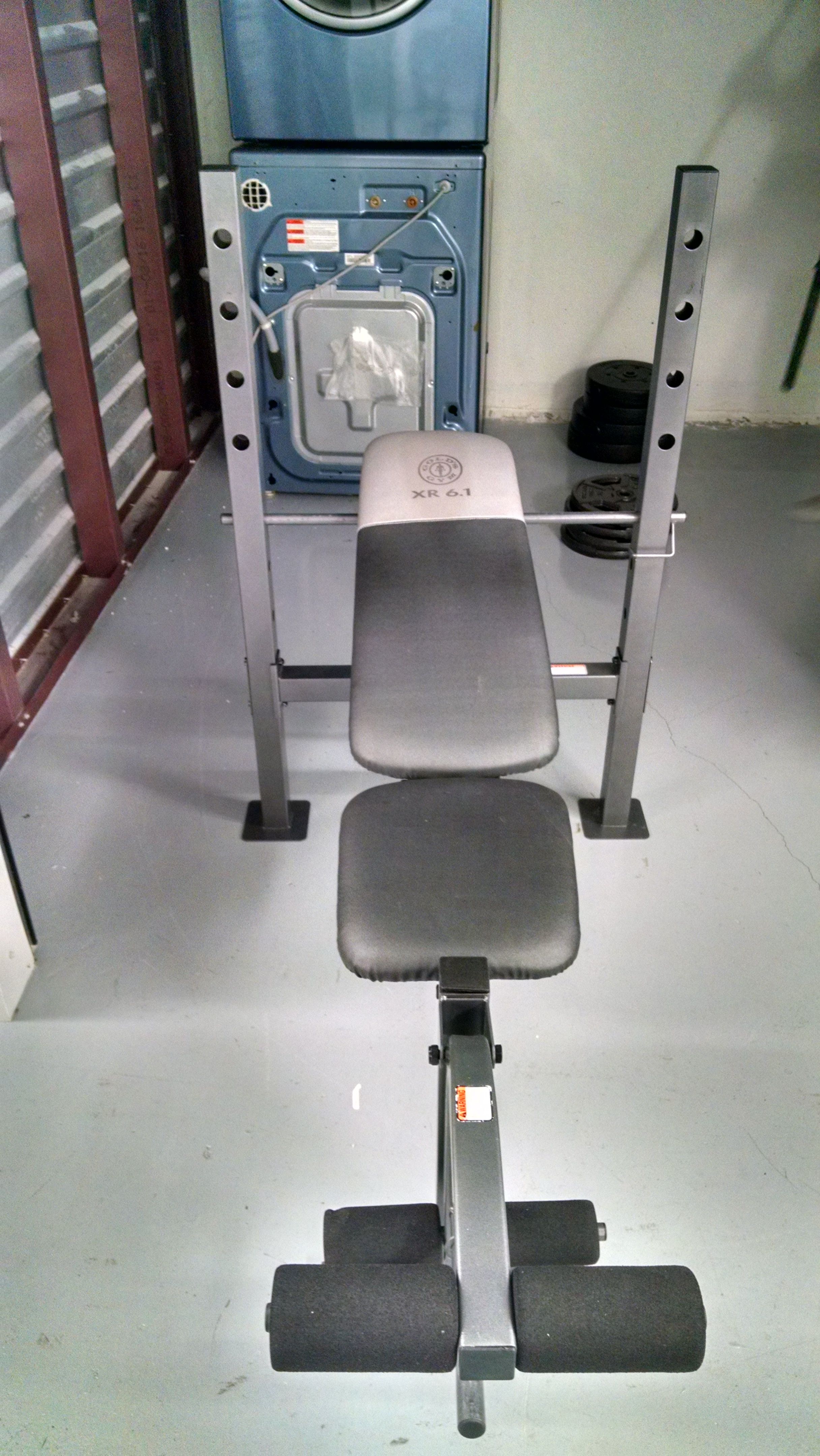 Golds Gym 200 lb Bench Set