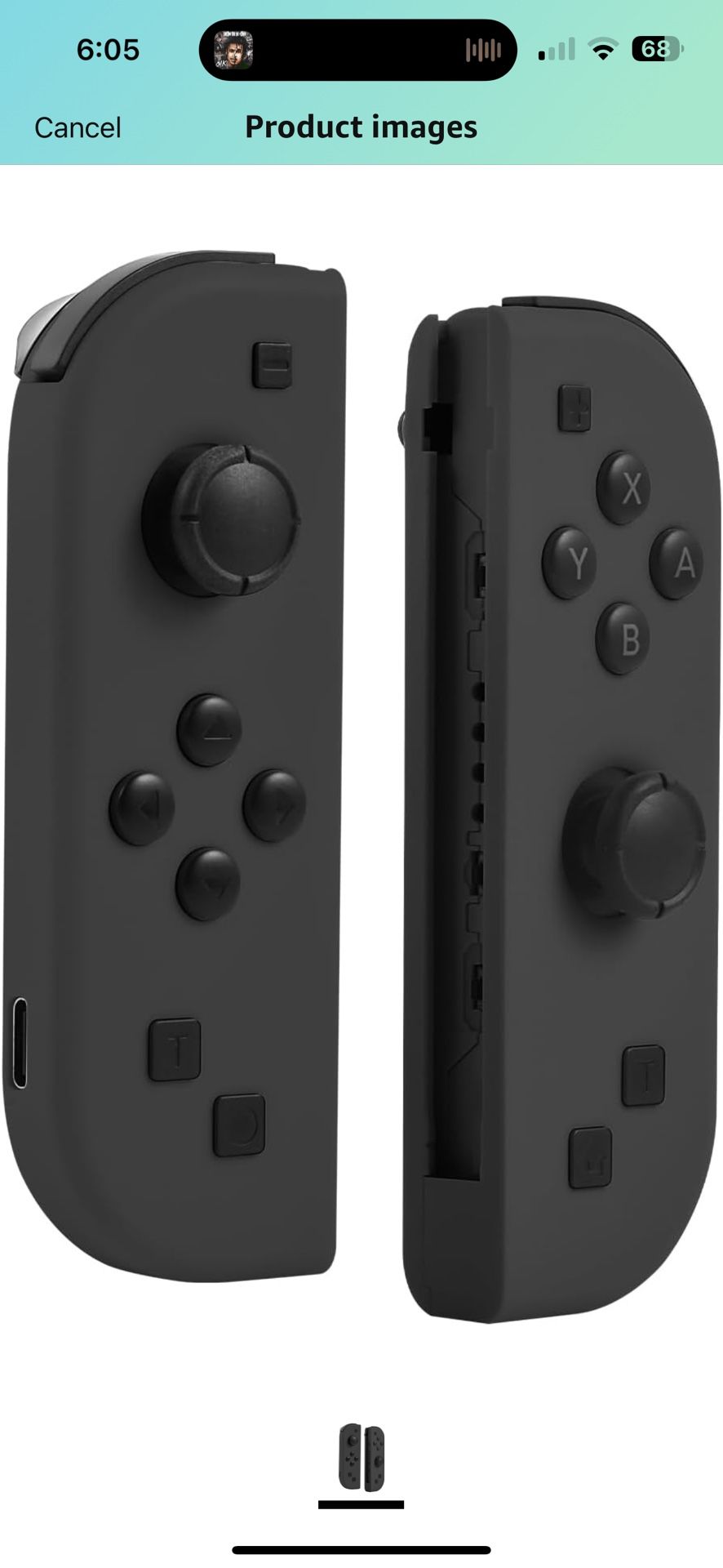 YCCTEAM Joy Con Controllers