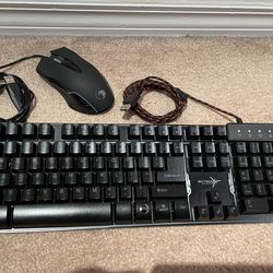 SkyTech Gaming K-1000 Keyboard with NFET Gaming Mouse