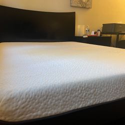 Bedroom Set (Queen Bed, Memory Foam Mattress, Dresser, Nightstand)