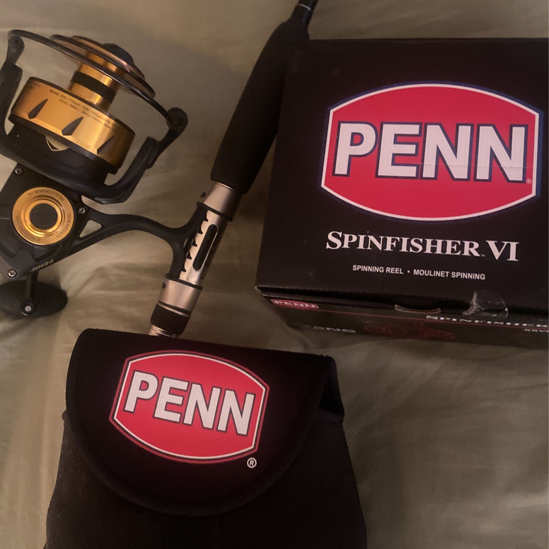 Shimano Terez 7’8”With Penn Spinfisher VI 8500 Reel