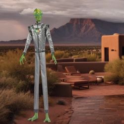 10ft Halloween Animated Alien 