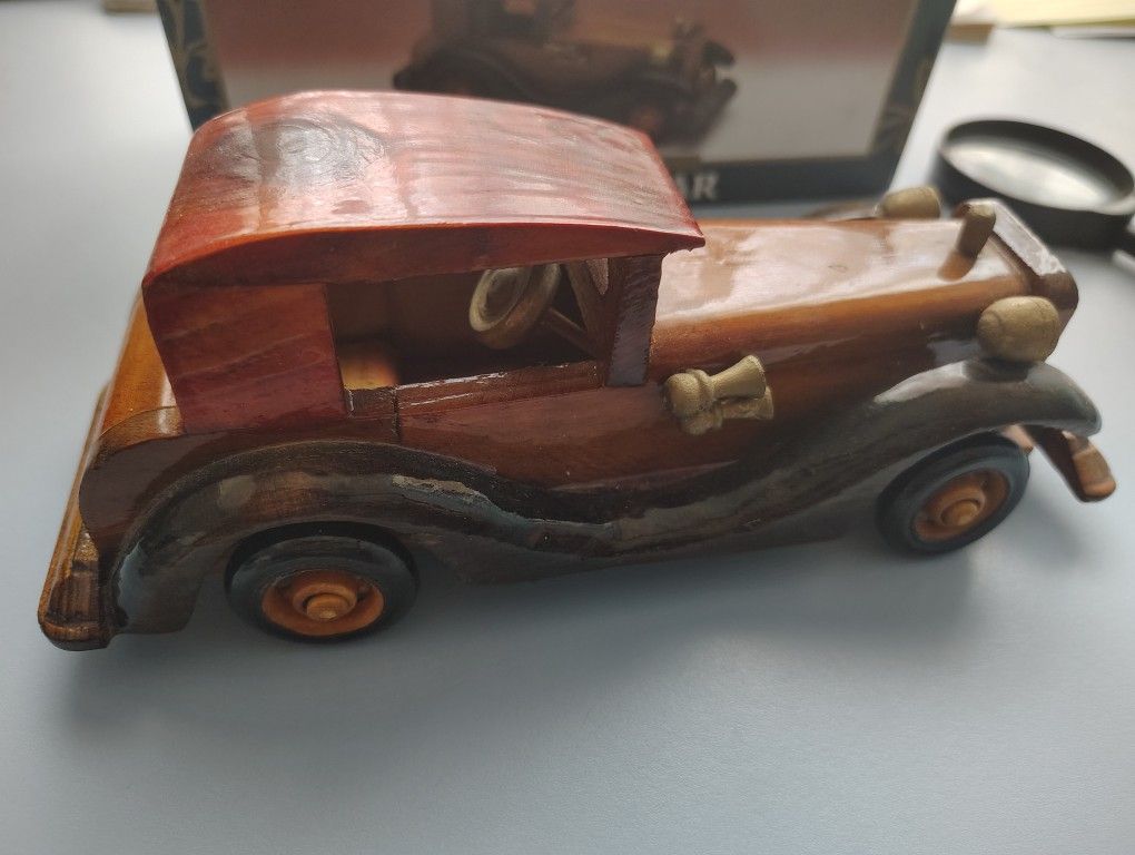 Antique Wooden Cars