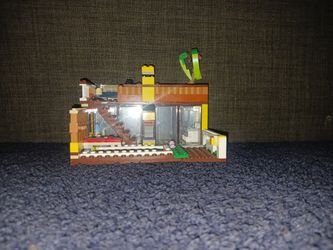 Beach House Lego Build