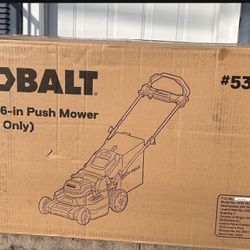 NEW. Unopened. Kobalt 24V 16-inch Push Mower