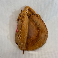 Rawlings RCM 45 Mike Piazza Model Catchers Glove Tan LiTe Toe Right Hand Throw