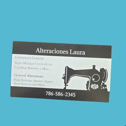 Alteraciones- Arreglo de ropa en general.