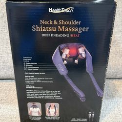 Neck And Shoulder Shiatsu Massager- Brand New 
