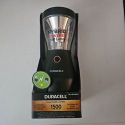 Duracell 1500 Lumen Dual Power Lantern Brand New