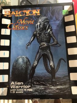 1991 Alien Warrior Model (Aliens Movie, Halcyon)