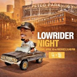 Padres Estrada Lowrider Theme Game Bobblehead