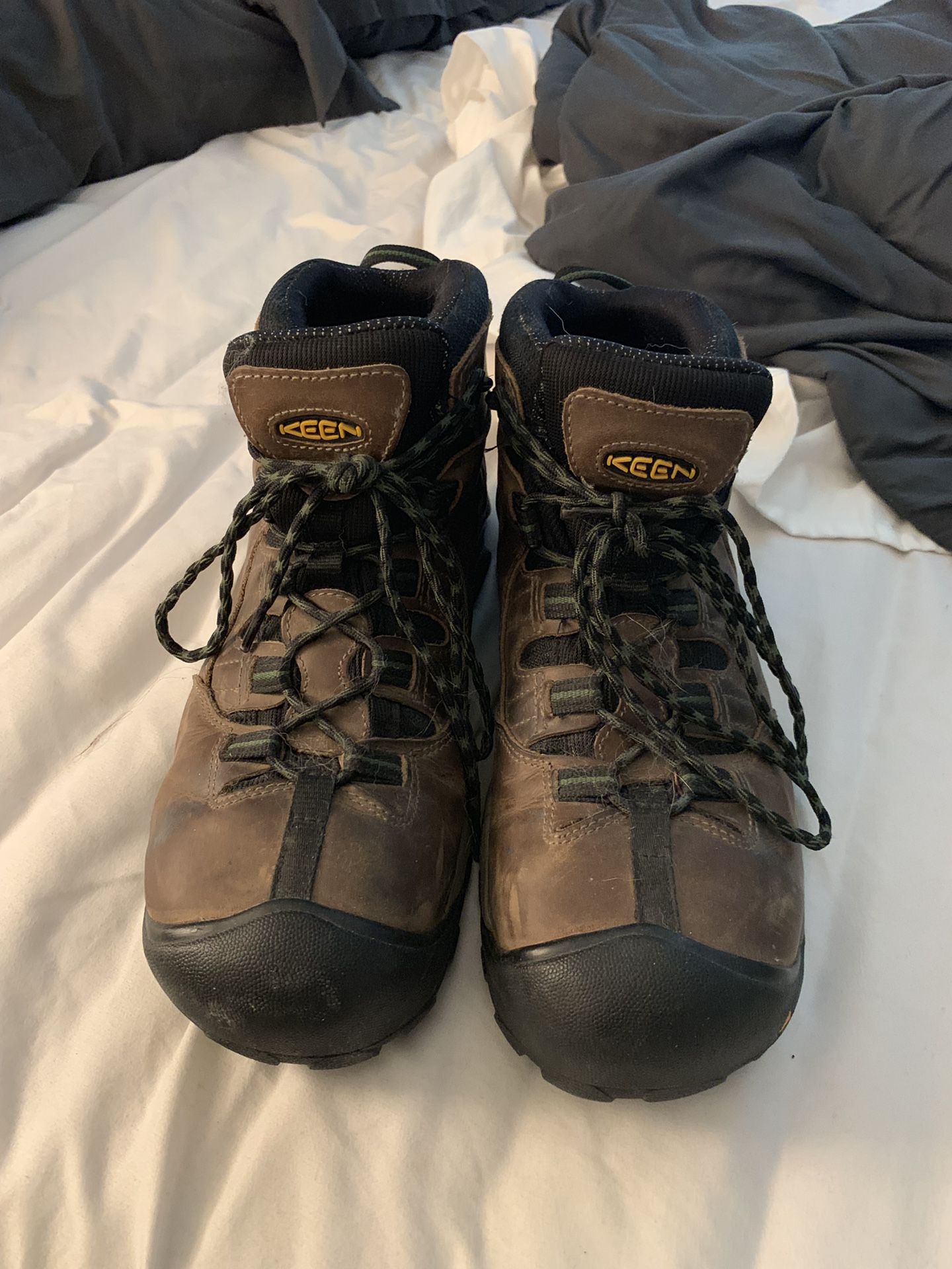Keen steel toe work boots. Size 11.5