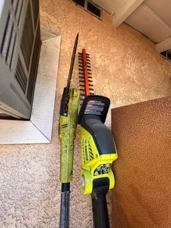 Ryobi yard trimmers 40v tools battery powered
