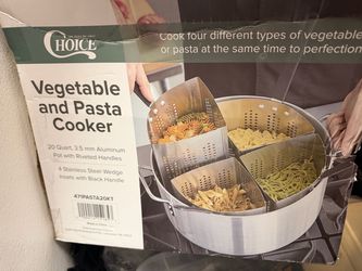 Commercial 20 Qt Pasta Cooker Pot w/ 4 Stainless Baskets – Restaurant Equipment