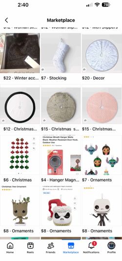 Holidays item