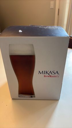 Mikasa Brewmaster Wheat Beer glasses ( 4)