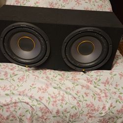 Sony XS-w124ES Mobile Es Series 12" Subwoofers Like New Still 