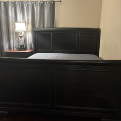 King Size Bed Frame + Mirror 