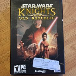 Star Wars Knights Of The Old Republic Cd Rom Pc Game