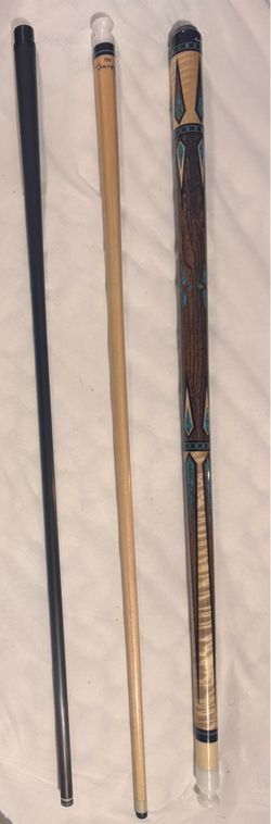 Jacoby Hb7, The edge Break cue, Jacoby Jumper