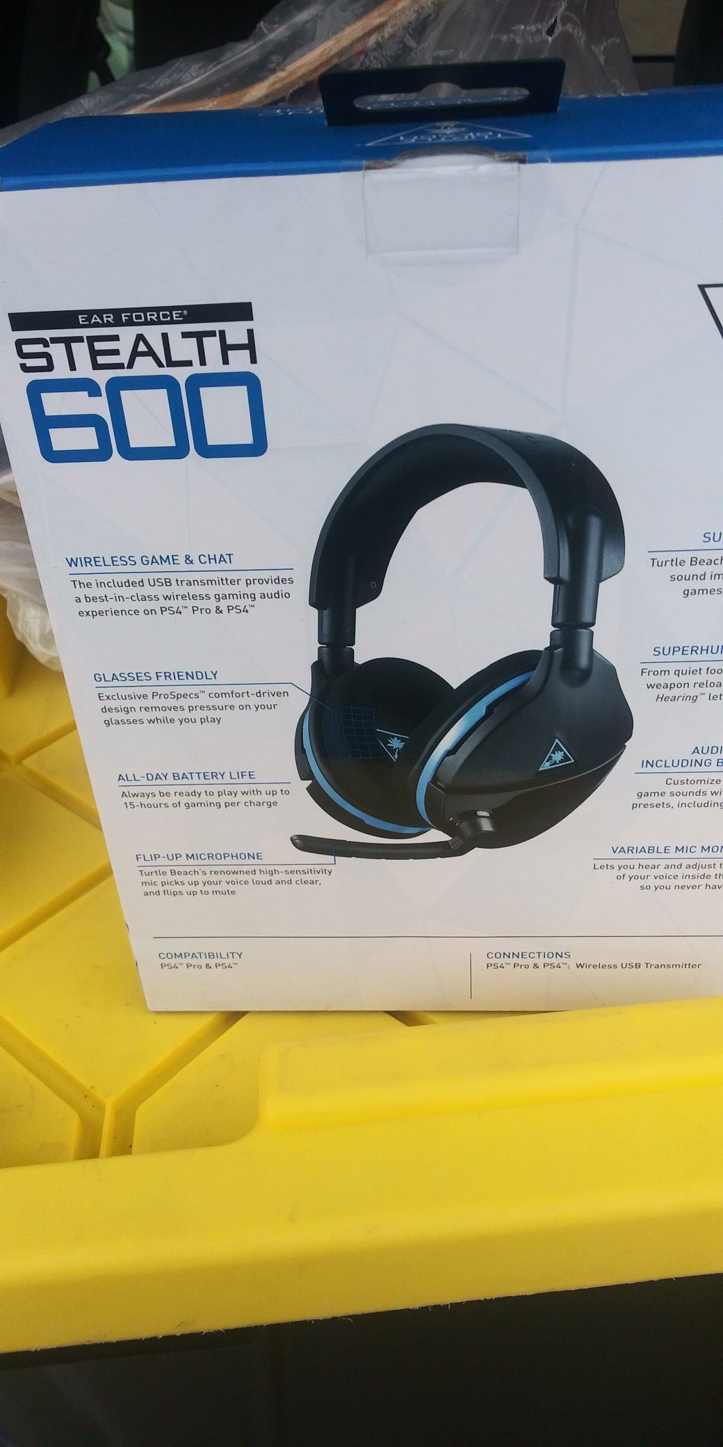 Stealth 600 wireless headphones