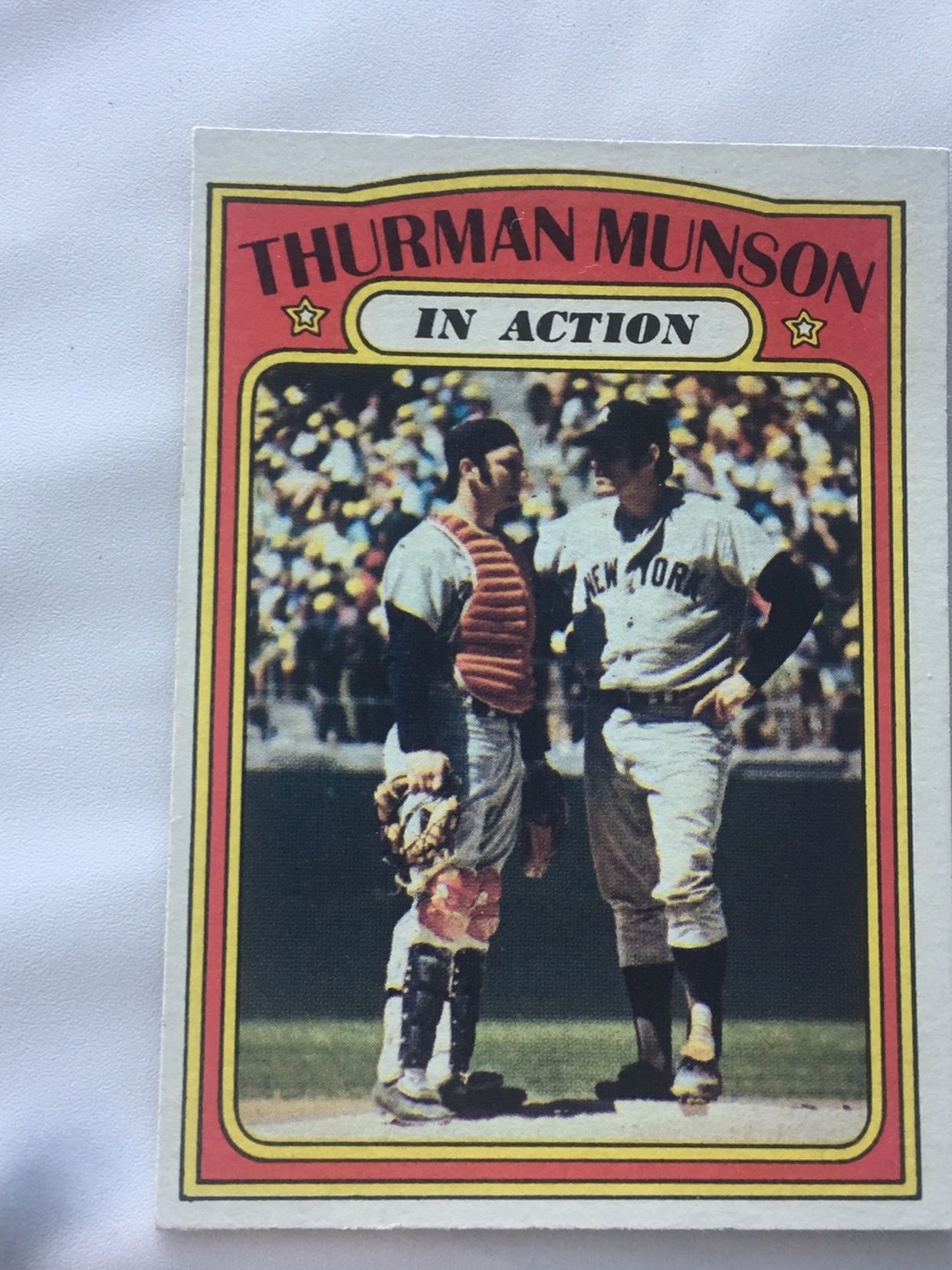 1972 Thurmon Munson Baseball Card