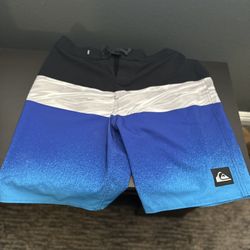 Quicksilver Board Shorts Size 31