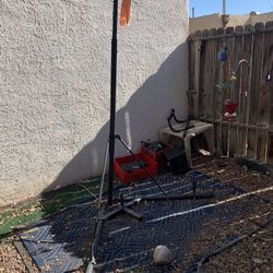 Stationary/movable Punching Bag Stand