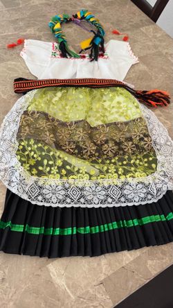 Traditional Folk Dance Costume Set