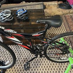 Bike In Excellent Condition. Willing To Price Separately Stationary Workout Stand And Helmets. 
