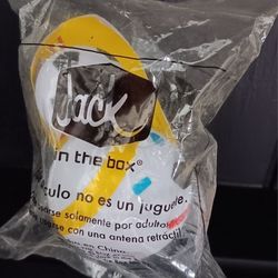 2010 Jack In The Box Antenna Top Soccer Player.  New Never Opened.