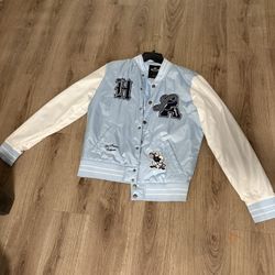 Blue And White Varsity Jacket