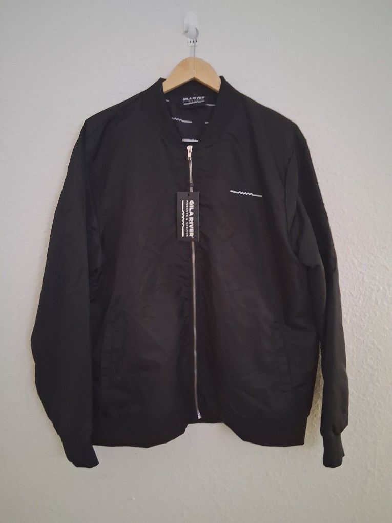 Men's Gila River Resorts & Casinos Full Zip Bomber Style Jacket : 2XL : NWT