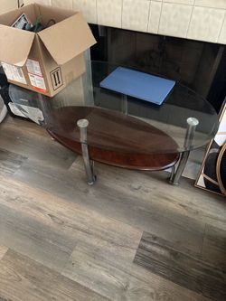 Two end tables with coffee table!