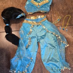 Princess Jasmine little kid costume

