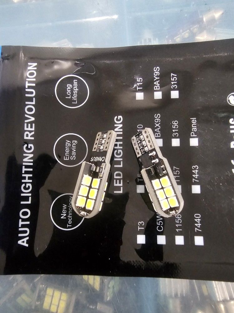 Bright T10 white Led can be used for interior lighting or exterior.