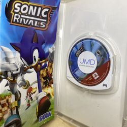 Sonic Rivals (Sony PSP) 2006; CIB Complete Disc In Great Shape