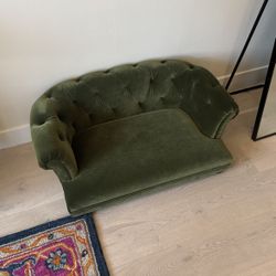 Cute Velvet Dog Bed/Couch